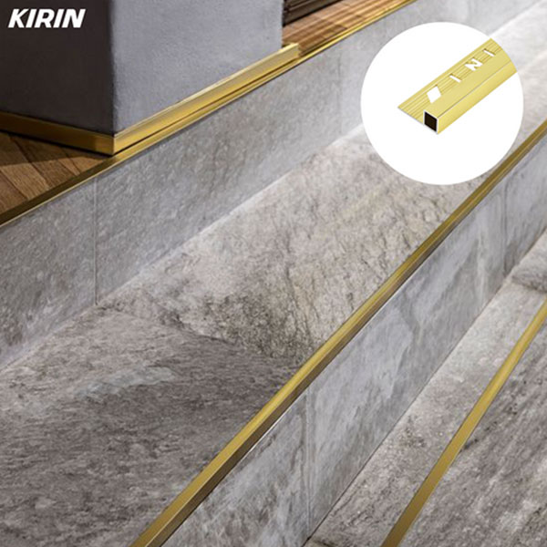 คิ้วสแตนเลส เฟอร์นิเจอร์ สแตนเลสสีโรสโกลด์ 