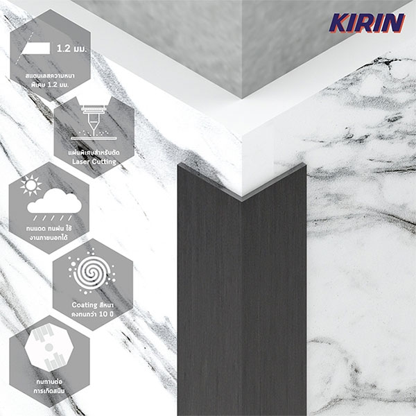 กรุยเชิงสแตนเลส สแตนเลสสี